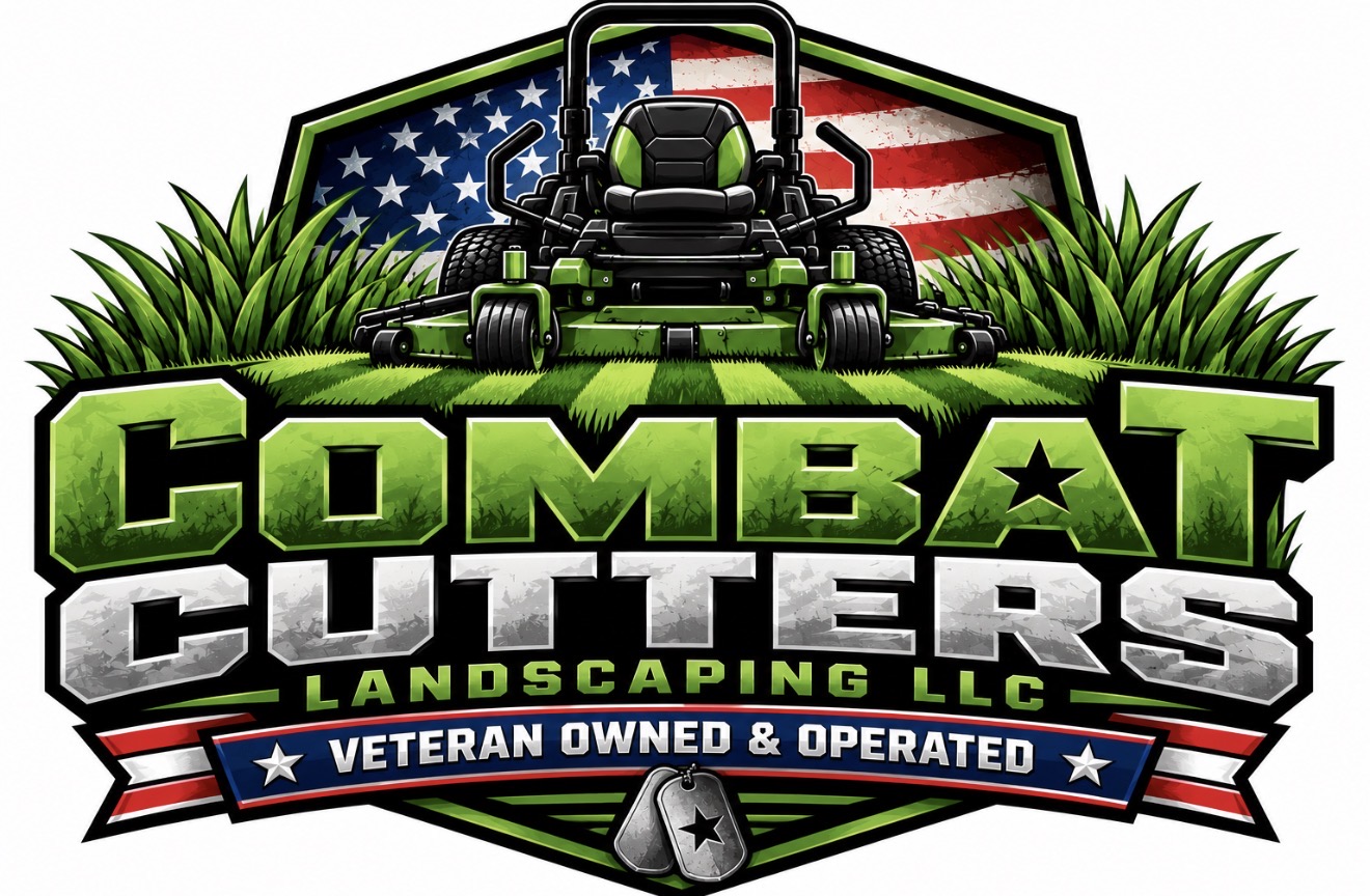 Combat Cutters Landscaping LLC, veteran owned and operated